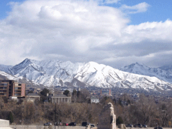 Jesse Eisemann Panorama Of Salt Lake City From The Utah State