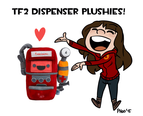 Tf2 sales dispenser plush