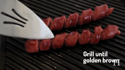 Curl-a-dog Spiral Hot Dog Slicer  WATCH: Your #Gourdo's way to do
