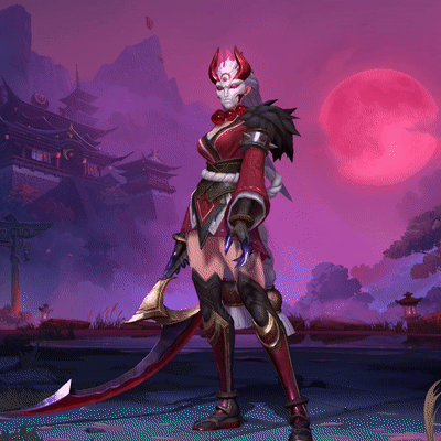 League of Legends Blood Moon Diana Animated Wallpaper on Make a GIF