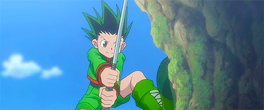 Gon Freecss - Hunter x Hunter GIF by kuroro97 on DeviantArt