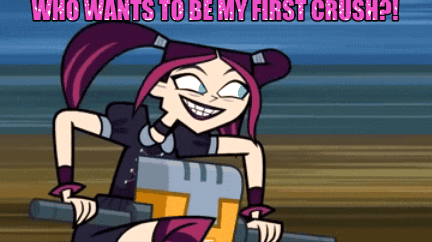 Total Drama Island Gwen GIF - Total drama island Gwen What part of beat it  dont you understand - Discover & Share GIFs