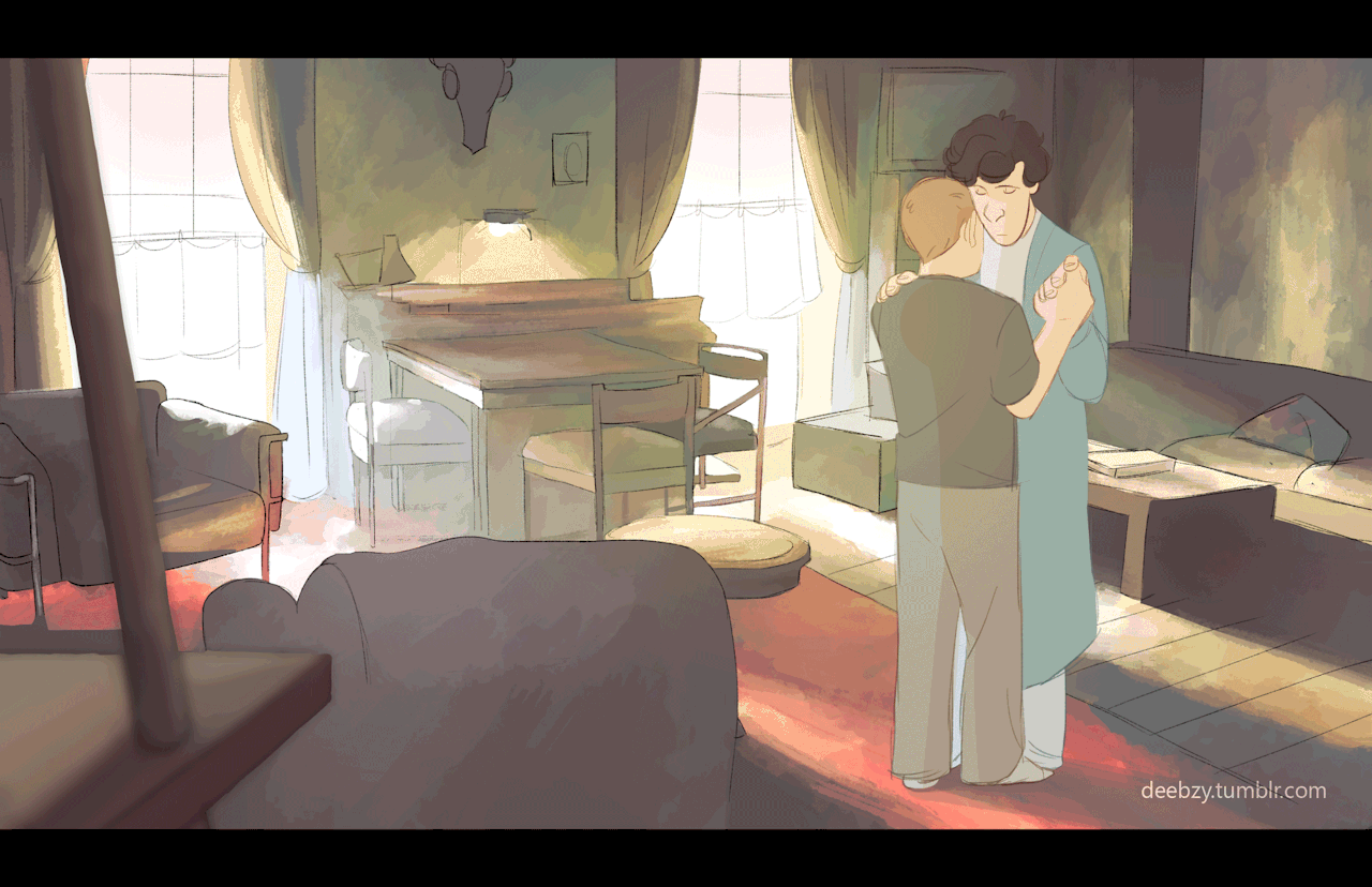 slow dancing in 221b please do not repost or remove the caption! 