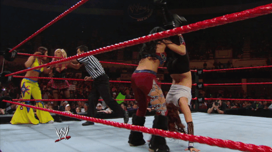 Ashley Massaro Maria Kanellis And Mickie James Vs Fearlessriot 