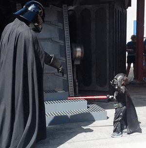 Consumed By Star Wars Feelings Darth Vader Meets Baby Darth Vader X