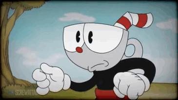 UGANDAN KNUCKLES on Game Jolt: BENDY VS CUPHEAD GIF