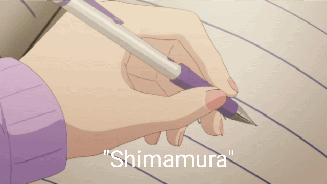 wuluwus on X: todays wlw media otd is adachi to shimamura (anime