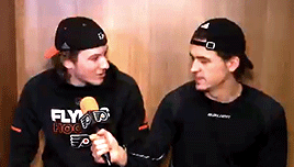 Nolan Patrick and Travis Konecny are polar opposites and best friends : r/ Flyers