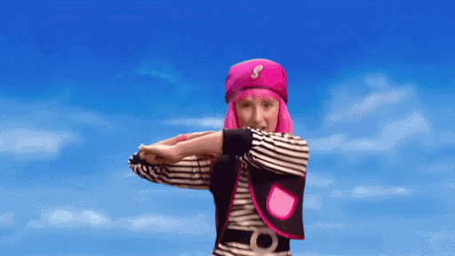 Lazytown Stephanie Meanswell Cosplay Costume include headwear#HH336 