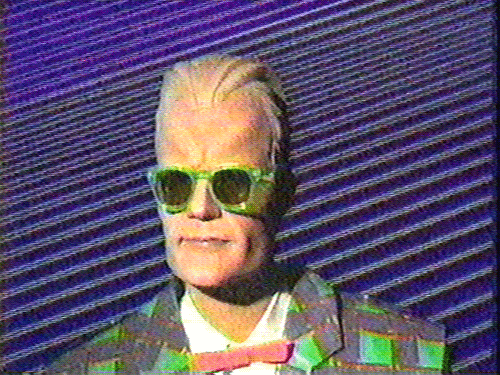 c 1984. Max Headroom, the near-future “computer... | Dreaming of Y2K