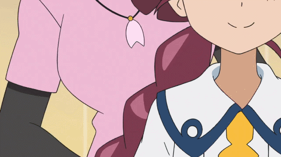 pokeaniepisodes: A proud mother cheering on her - Smiling Performer