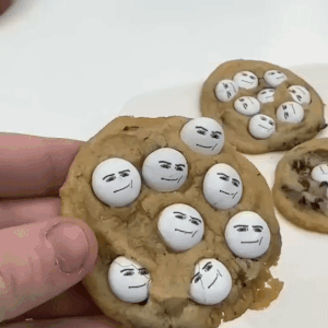 roblox man face cookies