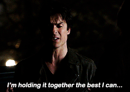 TVD 5x20 - Damon kisses Elena. I've had a really crappy day, and