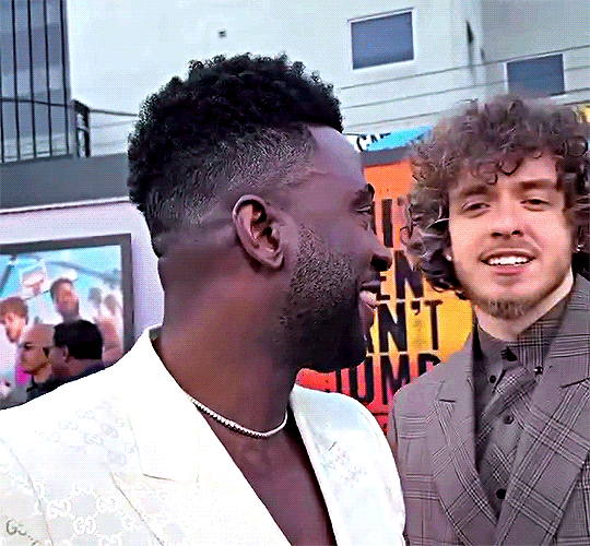 Jack Harlow Gifs Sinqua Walls Jack Harlow At The White Men Cant