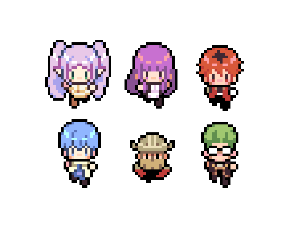 Bura — Felt like doing some tiny sprites! Maybe the real...