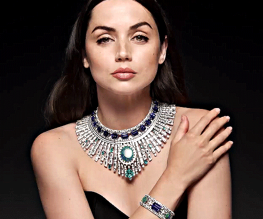 Ana de Armas stars in Louis Vuitton's Deep Time high jewellery