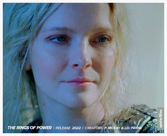 Morfydd’s Clerk | Morfydd Clark (as Galadriel) Galadriel, through...