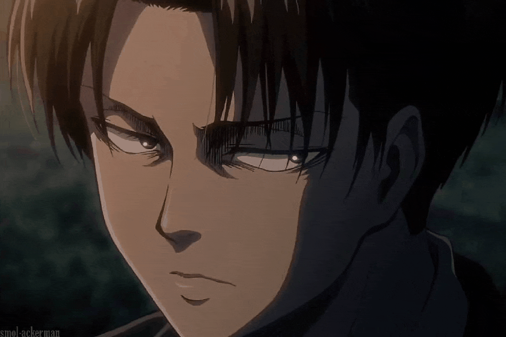 🔸JANUARY BLUES🔸 — Levi Ackerman gifs 進撃の巨人 S2 Ep. 3:...