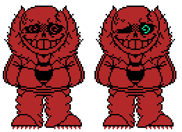 Undertale Rusted Official Psb Underfell Sans Sprite Idle