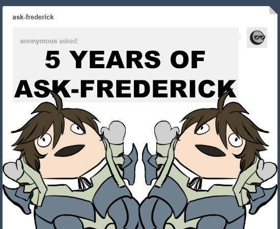 Pick a god and pray! — [ASK-FREDERICK'S 5TH ANNIVERSARY] Five