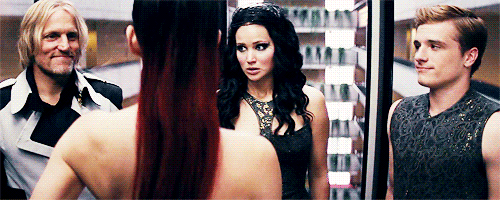 katniss elevator gif