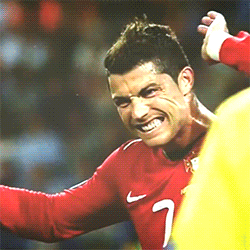 GIF: Fans Fruitlessly Attempt to Jump as High as Cristiano Ronaldo