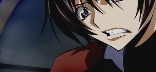 Lelouch Uses Geass On Kallen (Revisited) Gif by AmatureManga on