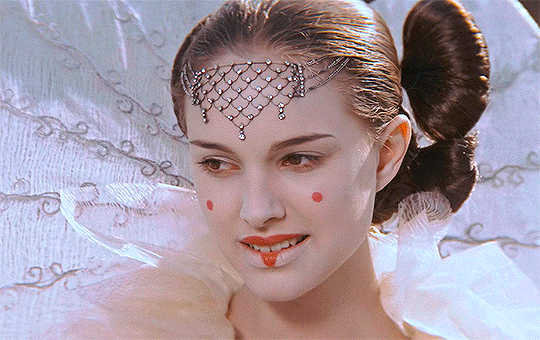 Natalie Portman as Padmé Amidala in Star Wars... — you’re different