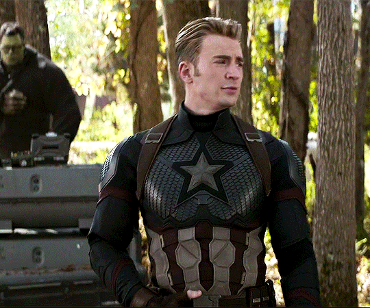 CHRIS EVANS as STEVE ROGERS Avengers Endgame...: CHRIS EVANS EDITS