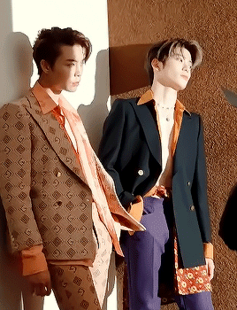 8:13am — johnny and jaehyun for w korea