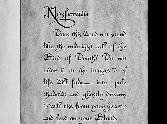 NOSFERATU 1922 Dir F W Murnau What S Your Favorite Horror Movie