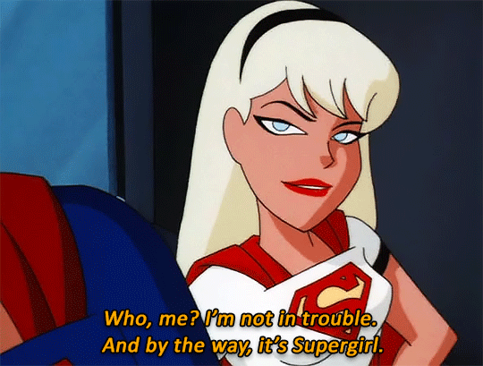 source for supergirl — KARA IN ZE and CLARK KENT Superman: The Animated...