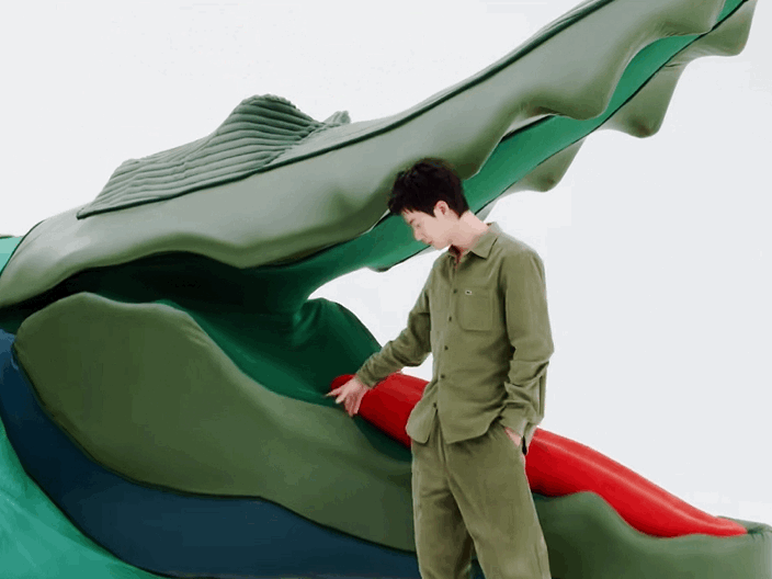 the road ahead is long ; — wang yibo’s iconic lacoste pose 🐊