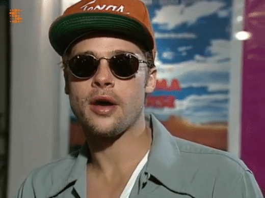 Mostly Retro Brad Pitt Interviewed For Thelma And Louise