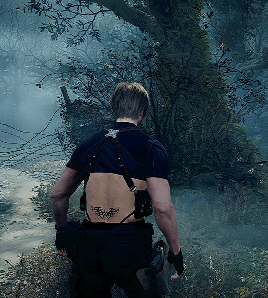 so long good night RE4 REMAKE Leon Kennedy s Tramp Stamp