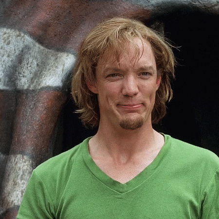 SCUDDISH : MATTHEW LILLARD as SHAGGY SCOOBY-DOO 2002 | dir....