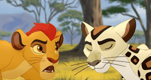 The Lion Guard - GIF collection — “Badili. Look at me. That mean ...