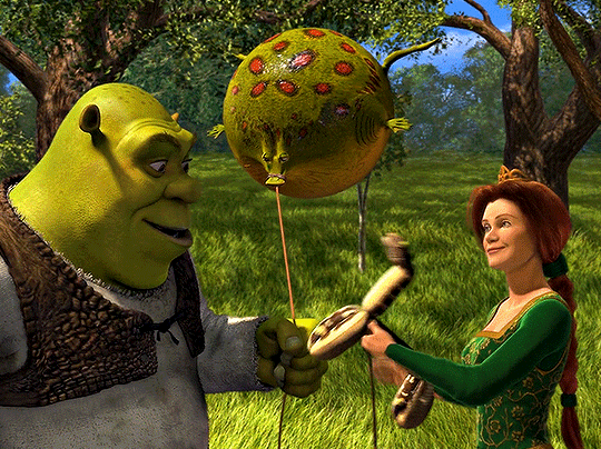 wait what — tvandfilm: SHREK (2001) dir. Vicky Jenson, Andrew