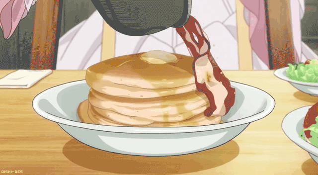 Download Anime Pancakes Wallpaper | Wallpapers.com