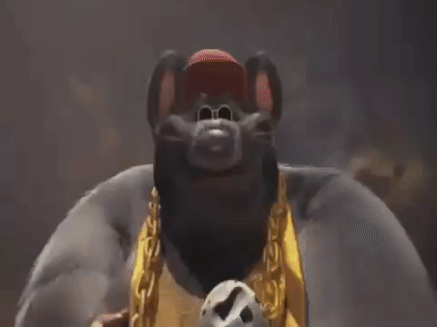 Crispy After Dark — I have a major crush on Biggie Cheese from