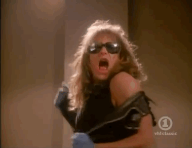 GIFs Of The 80s — David Lee Roth - Just A Gigolo 1985