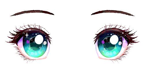 10 Sparkle-Eye Gifs | animeotakuculture