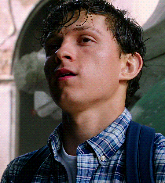 i'm back / TOM HOLLAND as PETER PARKER SPIDER-MAN: FAR FROM...