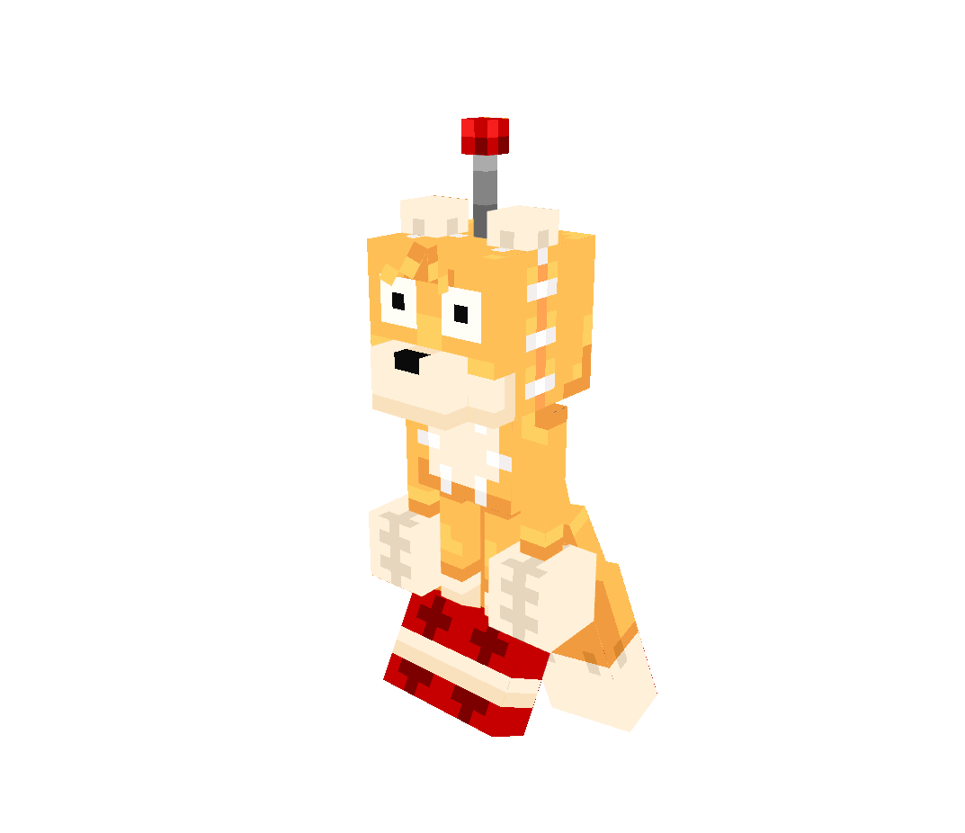 Tails Doll (Sonic R) Minecraft Skin