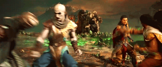 Fight! — Hurry, Shang Tsung! You are almost there! Shang