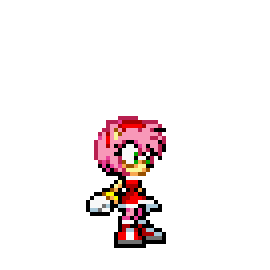 Sonic The Hedgeblog — Sprites of Amy Rose from the Amy's Room