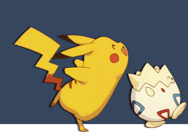 togepi and pikachu