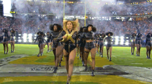 Beyoncé Super Bowl dancers honor Black Panthers and Black Lives Matter