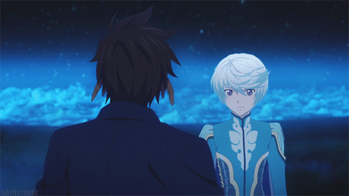 Tales of Zestiria the X - Mikleo - Sorey - Tapestry (Ufotable)