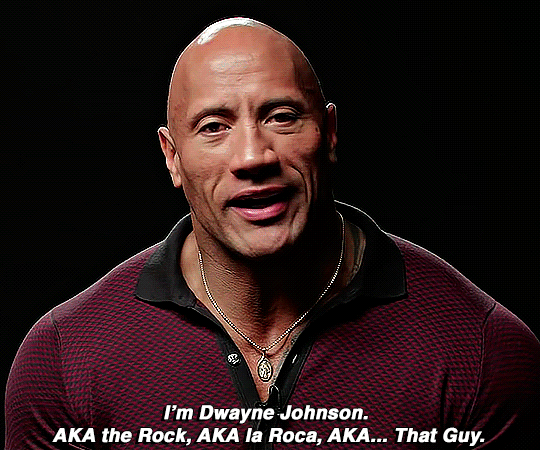 The Rock a.k.a Dwayne Johnson acting a bit SUS🤨 #fyp #foryoupage